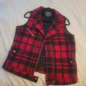 Gorgeous Wool Vest, Woolrich Buffalo Plaid